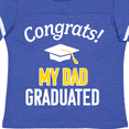 thumbnail image 4 of Inktastic Congrats My Dad Graduated with cap Boys or Girls Toddler T-Shirt, 4 of 5