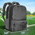 thumbnail image 4 of Youth Soccer Bag - Soccer Backpack & Bags For Basketball, Volleyball & Football | Includes Separate Cleat And Ball Compartment, 4 of 5