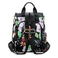 thumbnail image 3 of Qarigey para mujer, bolso antirrobo de tela Oxford de estilo chino a la moda, informal de gran capacidad con estampado para mujer Mochilas No.7, 3 of 6
