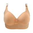 thumbnail image 1 of Clearance Sale 2025 Bra Women Clearance Lace Back Button Shaping Cup Adjustable Shoulder Strap Large Size Bra, 1 of 3