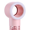 thumbnail image 2 of Abanico Portátil Escritorio de luz LED con enfriador de mano sin aspas para niñas Fotografía rosa Kuymtek Para estrenar, 2 of 3