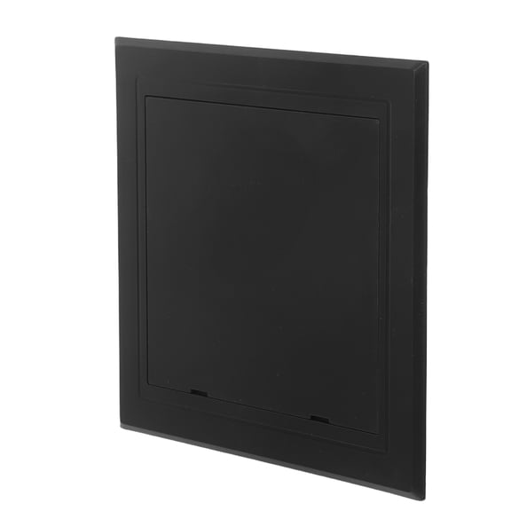 PTOOTP Black Plastic Drywall Access Door Panel for Plumbing Wall Hole Cover with Seamless Design