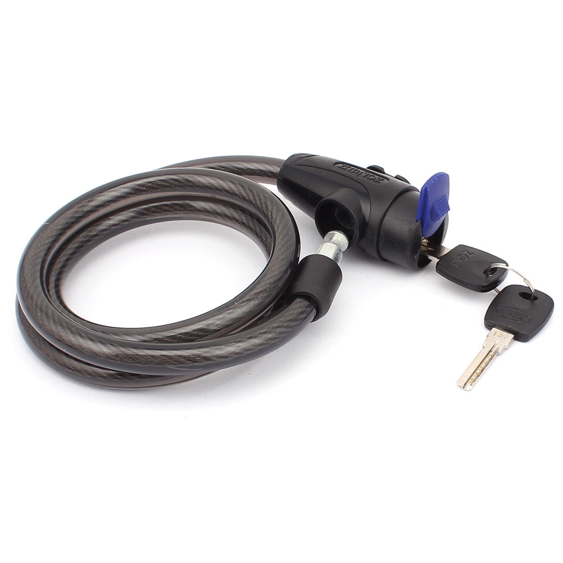 Bicycle Bike Safety Guard Locking Locker 100cm Length Black w 2 Keys