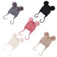 thumbnail image 3 of Coofit Bonnet à Pompon Mode Mignon Chapeau Décontracté Tricoté Bonnet pour Bébé, 3 of 10