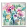 thumbnail image 5 of Stupell Industries Delicate Rainy Flowers Pink Peonies Painterly Illustration , 17 x 17, Design by Third and Wall, 5 of 5
