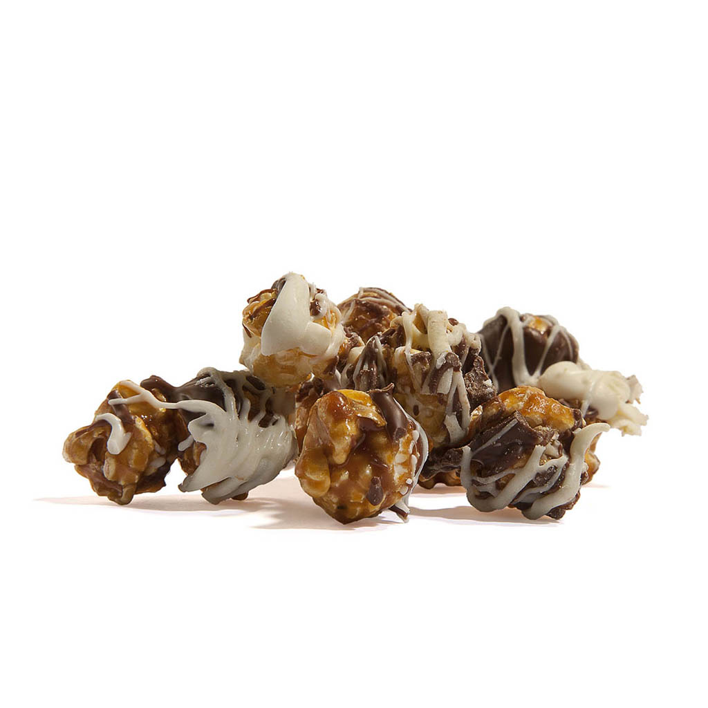 Poppington's Gourmet Popcorn Tuxedo Chocolate Caramel Popcorn