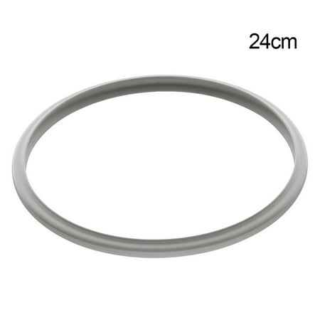 

Mduoduo Silicone Home Pressure Cooker Seal Ring Rubber Clear Replacement Gasket Gray 24 cm