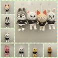 thumbnail image 3 of 8in Stray Plush Toys, Plush,Stuffed Fashion Cool Fun Character Doll Gift for Kids Fans (Wolf Chan), 3 of 4