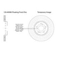thumbnail image 5 of Centric Parts Disc Brake Rotor 120.40080, 5 of 6