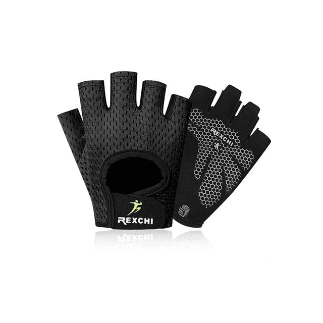 Guantes Gym Tacticos Pesas Crossfit Gimnasio Unixes Talla M, Color Negro