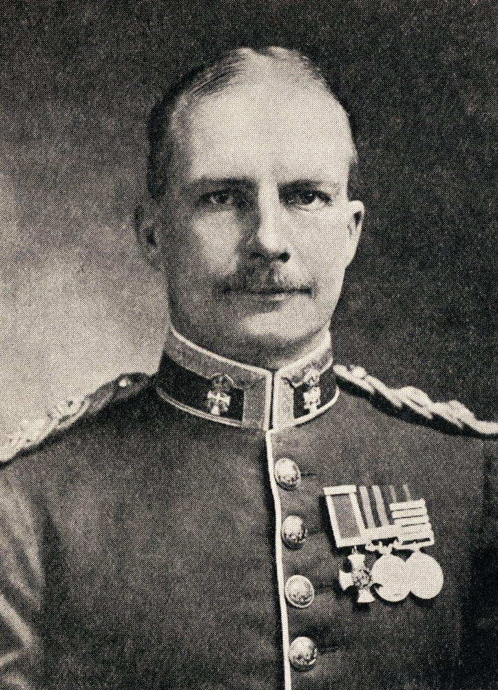 Colonel Ewen George Sinclair-Maclagan 1868 To 1948 British Born Commander Of Anzac 3Rd Brigade At Gallipoli Landing From The Great World War A History Volume Iii Published 1916 Canvas Art - Ken Welsh