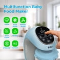 thumbnail image 4 of EVLA'S Baby Food Maker, Steamer, Blender, Baby Food Processor for Healthy Homemade Baby Food in Minutes, Touch Screen with 6 Reusable Food Pouches, Baby Registry Essential, Blue, 4 of 5