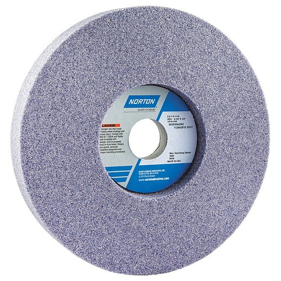 Norton Abrasives Toolroom Grinding Wheel,T5,8x1x1-1/4in 66253044382