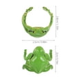 thumbnail image 2 of IDEANATEGRATE 2Ud Anillos Ajustables Con De Rana Coloridos Para Mujer Estilo Vintage Y Casual, 2 of 7