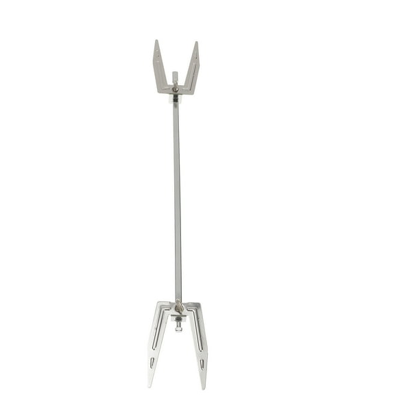 HOMEMAXS Skewers Grilled Chicken Fork Accessories Air Fryer Parts 27.7x6x3cm Silver