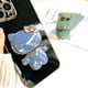 thumbnail image 3 of Motorola Moto G9 G60 G50 G52 G22 G30 Power Plus Play 5G Funda Celular Suave Para De Cartoon Anime Cats Mirror Folding Bracket, 3 of 4