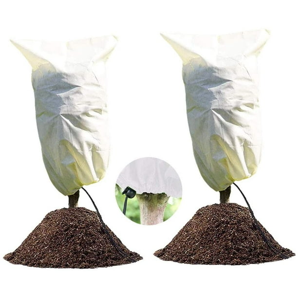 2 Pack Hivernage Plante, Housse Hivernage Plante, Protection