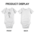 thumbnail image 3 of Cute Baby Jumpsuit Lil' Cat Animal Funny Boy & Gril Bodysuit (White, 18-24 Months), 3 of 5