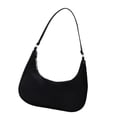 thumbnail image 1 of Bolso de hombro informal de nailon, bolso de mano ... Negro, 1 of 3