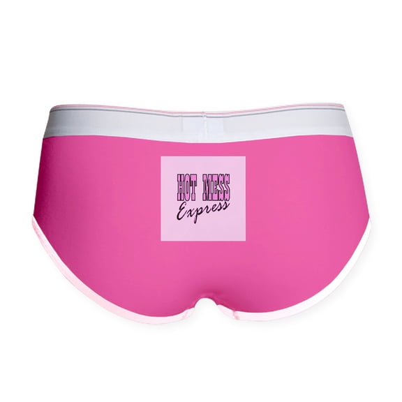 CafePress - Pink Hot Mess Express Women's Boy Brief - Women's Novelty Briefs, Size S-XL