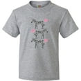 thumbnail image 3 of Inktastic Zebra Cute Safari Animal Youth T-Shirt, 3 of 5