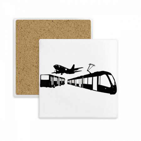 

Metro Bus Aircraft Navigation Coaster Cup Mat Mug Subplate Holder Insulation Stone