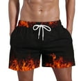 thumbnail image 2 of Abomasnow Men's Swim Trunks 5 Inch Quick Dry Board Shorts Casual Drawstring Water Sports Swimwear Bathing Suits with Pockets on Sale Clearance 2025, 2 of 5