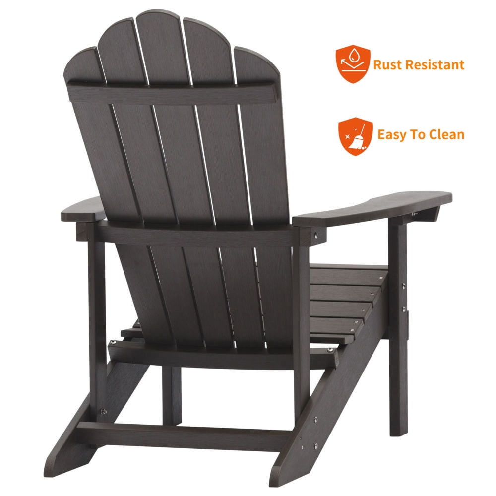 Kepooman Home Weather Resistant Seating for Garden Patio Backyard, Brown Kepooman Home Weather Resistant Seating for Garden Patio Backyard, Brown