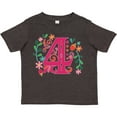 thumbnail image 3 of Inktastic 4th Birthday Party Photo Number 4 Girls Toddler T-Shirt, 3 of 5