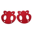thumbnail image 2 of 2 Pcs de Arandelas de Monopatín Accesorio de Repuesto para Deportista Pieza de Mantenamiento rojo Zulema Patín Longboard Pad, 2 of 8