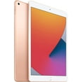 thumbnail image 3 of Refurbished Apple iPad 8th Gen A2270 (WiFi) 32GB Gold w/ Wireless Earbuds, 3 of 4