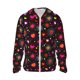 thumbnail image 1 of Fotbe Geometric Hearts Chaqueta con Protección Solar UPF 50+ para Hombre y Mujer, Camisa con Capucha y Bolsillos-X-Large, 1 of 7