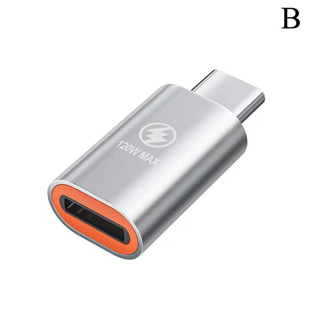 For iphone Female to Type-c Male Charger Adapter Converter FAST I1W6 UK Z7V8