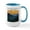 White/Blue Inside, variant on CafePress - C0102 Great Smoky Mountains National Park Mugs - 15 oz Ceramic Large White Novelty Mug