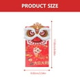 thumbnail image 4 of 12 Pcs Enveloppes Rouges Année du Tigre Nouvel An Chinois Poches à Argent Paquet Rouge, 4 of 9