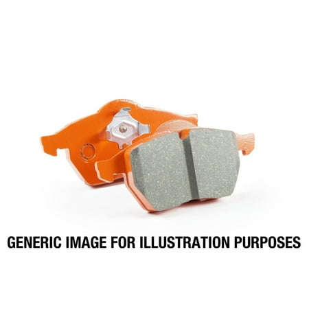 Porsche 996 Gt2 - EBC 01-03 Porsche 911 (996) (Cast Iron Rotor only) 3.6 Twin Turbo GT2 Orangestuff Front Brake Pads