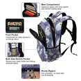 thumbnail image 5 of FORMRS Unisex Backpack Elementary School Travel Bookbag with Reflective Stripes, Blue Cute Halloween, 5 of 7