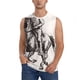 thumbnail image 1 of Fotbe Cowboy Ride A Horse Men's Camiseta sin Mangas Estampada para Hombres, Playera Casual para Gimnasio, Entrenamiento, Playa-XX-Large, 1 of 7