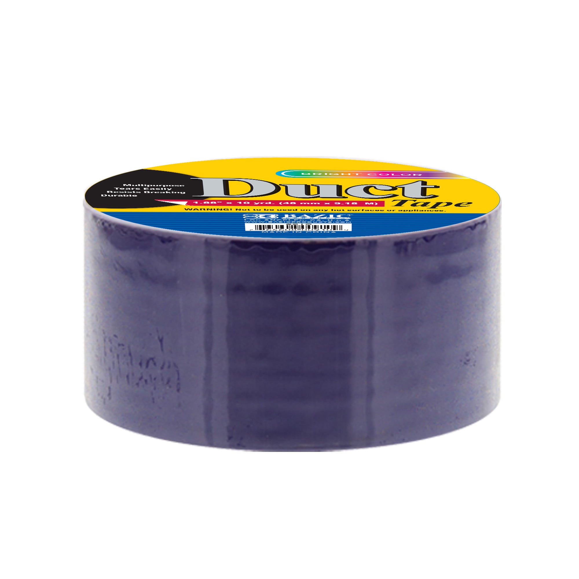 BAZIC Fluorescent Colored Duct Tape 1.88" X 10 Yards, Multi-Use Waterproof, 36-Pack