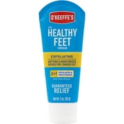 O'Keeffe's Healthy Feet Exfoliating Foot Cream, 3 ounce Tube (Pack of 2)