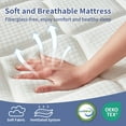 thumbnail image 4 of WARMKISS 12 Inch Queen Mattress, Hybrid Memory Foam Mattress in a Box with Pocket Springs, Pressure Relief, CertiPUR-US Certified, 4 of 7