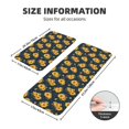 thumbnail image 2 of Sikiie Blue Striped Sunflower A Kitchen Mat 2 PCS Cushioned Kitchen Rug, Waterproof Non-Slip Kitchen Mats for Kitchen, Floor Home, Sink, Laundry, 2 of 6