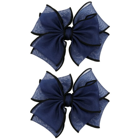 

TINKSKY 2pcs Exquisite Shoe Bowknot Decors Shoes DIY Ornaments Shoe DIY Accessories
