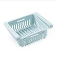 thumbnail image 5 of cajones azules para refrigerador, estante de almacenamiento ajustable, organizador de capas divisorias para refrigerador, cajón para refrigerador Tiro, 5 of 5