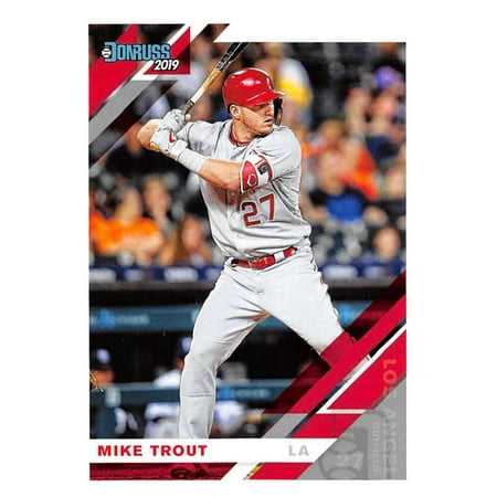 2019 Donruss #170 Mike Trout Los Angeles Angels Baseball