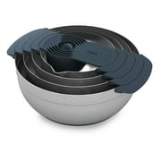 Joseph Joseph Nest Stainless Steel Food Preparation Set with Mixing Bowls and Measuring Cups