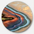 thumbnail image 1 of Designart 'texture Minérale Abstraite' Horloge Murale Moderne, 1 of 6