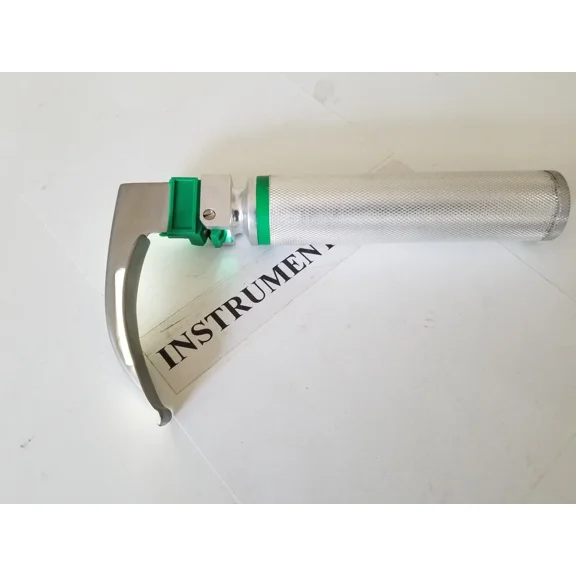 Fiberoptic Laryngoscope Macintosh Blade# 1 With Medium Handle Emt Anesthes