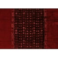 thumbnail image 1 of Ahgly Company Indoor Rectangle Abstract Orange Modern Area Rugs, 8' x 10', 1 of 4