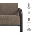 thumbnail image 3 of Modway Sereno Boucle Accent Chair in Earth Black by Modway, 3 of 9